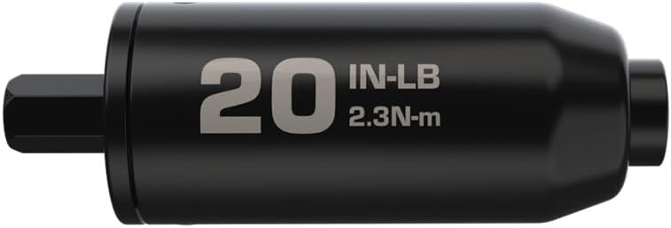 Wheeler Fat Stix Individual Limiter 10-65 Inch-Pounds with Preset Torque, Accurately Tightens, Reversible, Compatible with Fat Stix T-Handle Driver, for Gunsmithing, Reloading, and Torque Adjustment - Image 1